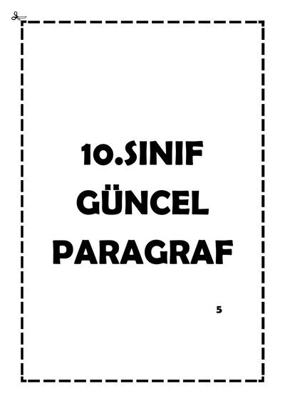 GÜNCEL PARAGRAF Limon Fotokopi