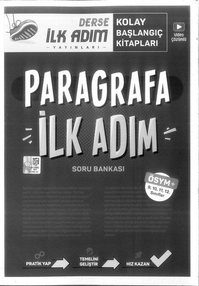 PARAGRAFA İLK ADIM SORU BANKASI Limon Fotokopi