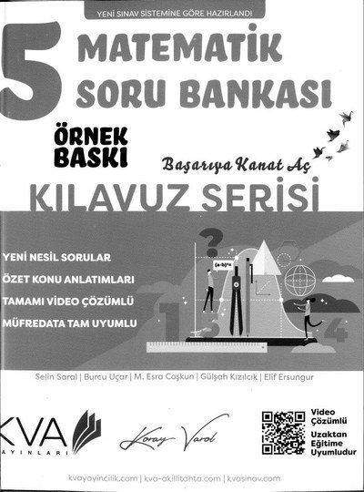 MATEMATİK SORU BANKASI Limon Fotokopi