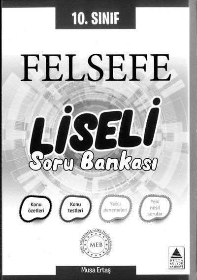 FELSEFE LİSELİ SORU BANKASI Limon Fotokopi