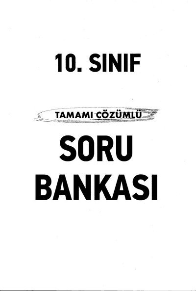 TAMAMI ÇÖZÜMLÜ SORU BANKASI Limon Fotokopi