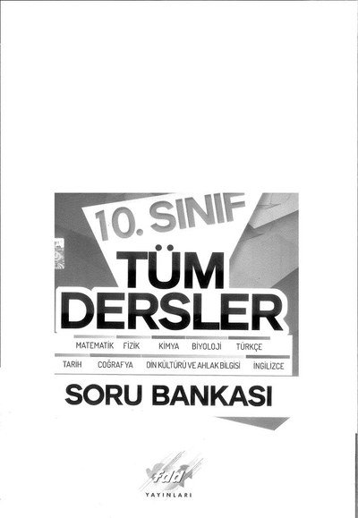 TÜM DERSLER SORU BANKASI Limon Fotokopi