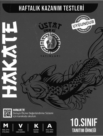 HAFTALIK KAZANIM TESTLERİ HAKATE MVKA Limon Fotokopi