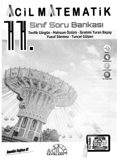ACİL MATEMATİK SORU BANKASI Limon Fotokopi