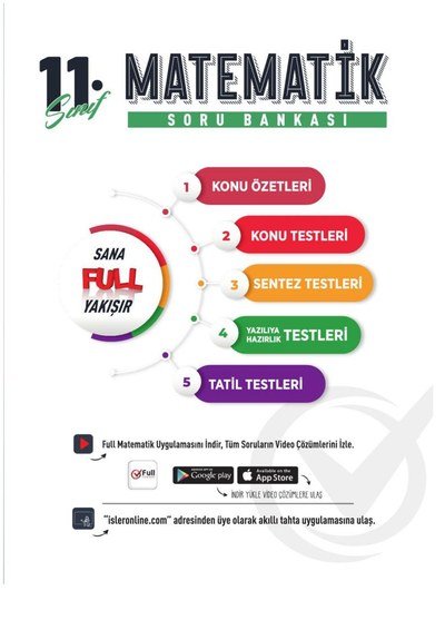 MATEMATİK SORU BANKASI SANA FULL YAKIŞIR Limon Fotokopi