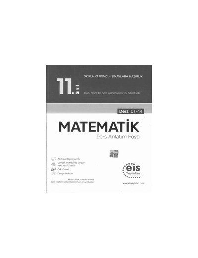 MATEMATİK DERS ANLATIM FÖYÜ Limon Fotokopi