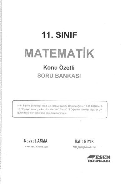 MATEMATİK KONU ÖZETLİ SORU BANKASI