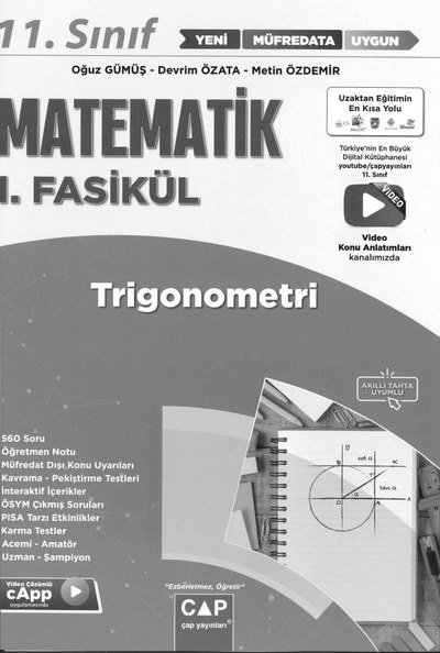 MATEMATİK 1. FASİKÜL TRİGONOMETRİ Limon Fotokopi