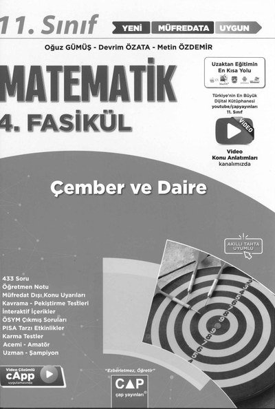 MATEMATİK 4. FASİKÜL ÇEMBER VE DAİRE Limon Fotokopi