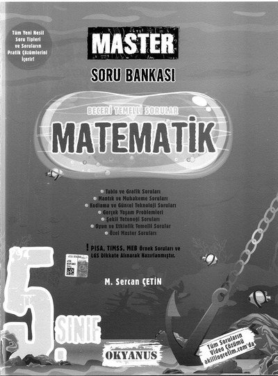 MASTER MATEMATİK SORU BANKASI