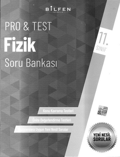 PRO & TEST FİZİK SORU BANKASI Limon Fotokopi