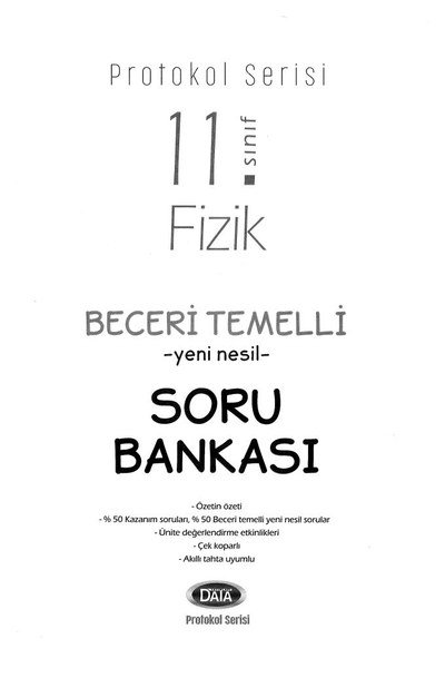 FİZİK BECERİ TEMELLİ YENİ NESİL SORU BANKASI Limon Fotokopi