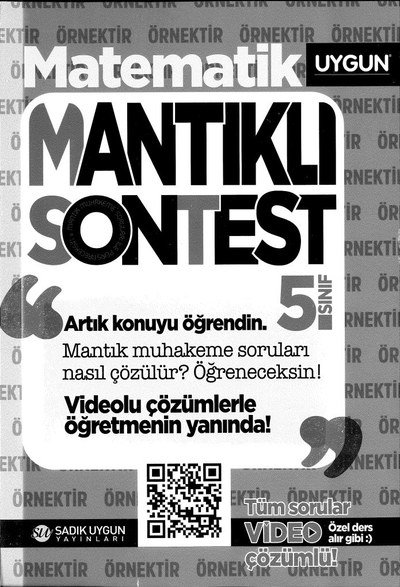 MATEMATİK MANTIKLI SONTEST Limon Fotokopi