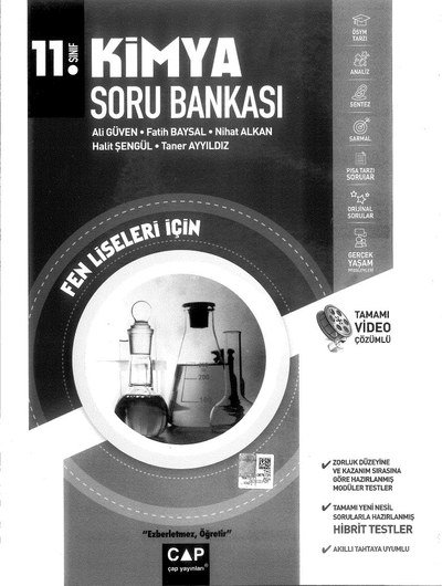 KİMYA SORU BANKASI FEN LİSELERİ İÇİN Limon Fotokopi