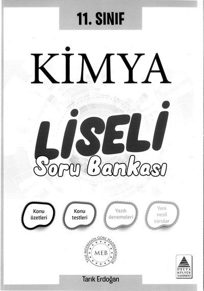 KİMYA LİSELİ SORU BANKASI Limon Fotokopi