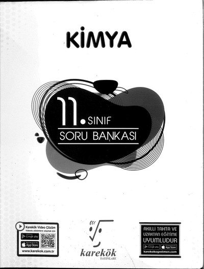KİMYA SORU BANKASI