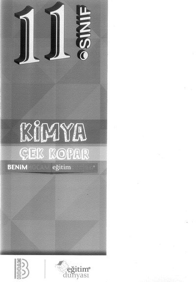 KİMYA ÇEK KOPAR Limon Fotokopi