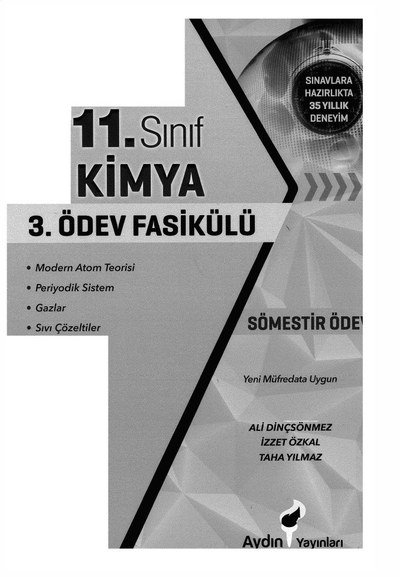 KİMYA 3. ÖDEV FASİKÜLÜ Limon Fotokopi
