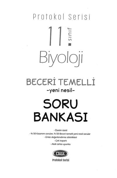 BİYOLOJİ BECERİ TEMELLİ YENİ NESİL SORU BANKASI Limon Fotokopi