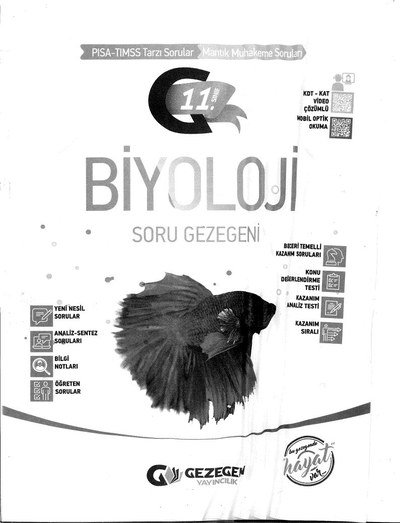 BİYOLOJİ SORU GEZEGENİ Limon Fotokopi