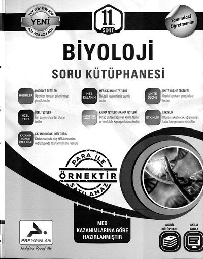 BİYOLOJİ SORU KÜTÜPHANESİ Limon Fotokopi