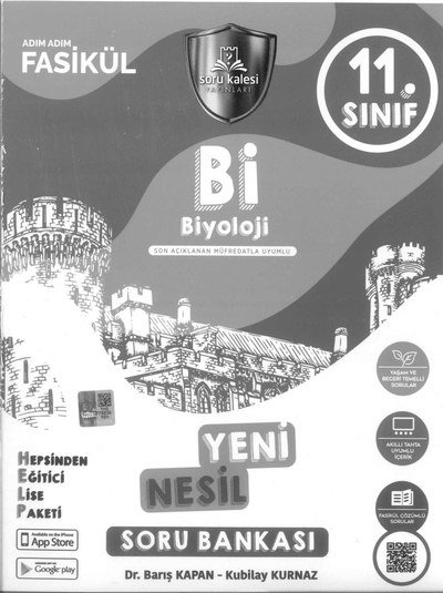 Bİ BİYOLOJİ YENİ NESİL SORU BANKASI ADIM ADIM FASİKÜL Limon Fotokopi