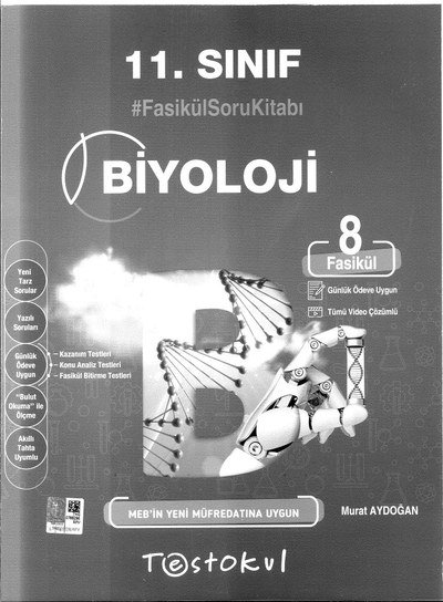 BİYOLOJİ FASİKÜL SORU KİTABI Limon Fotokopi