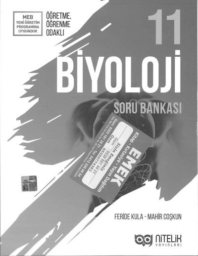 BİYOLOJİ SORU BANKASI Limon Fotokopi