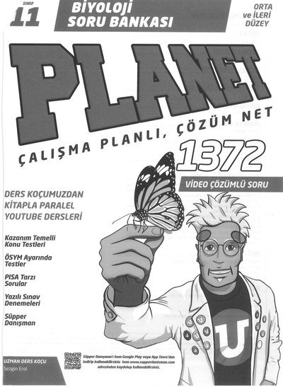 BİYOLOJİ SORU BANKASI PLANET ÇALIŞMA PLANLI ÇÖZÜM NET Limon Fotokopi