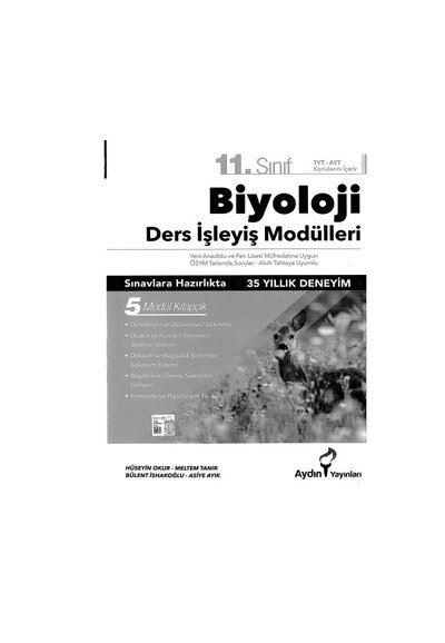 BİYOLOJİ DERS İŞLEYİŞ MODÜLLERİ