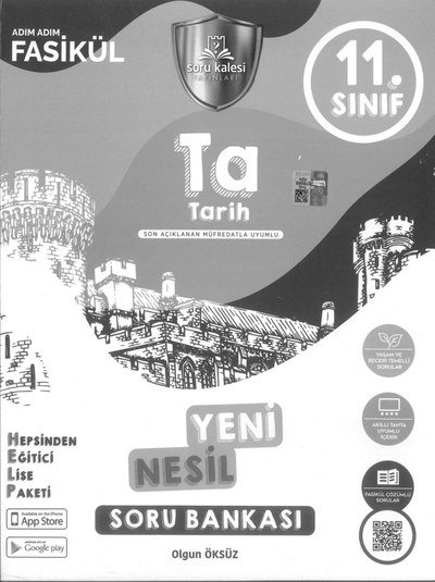 TA TARİH YENİ NESİL SORU BANKASI ADIM ADIM FASİKÜL Limon Fotokopi