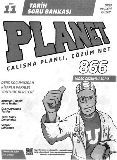 TARİH SORU BANKASI PLANET ÇALIŞMA PLANLI ÇÖZÜM NET Limon Fotokopi