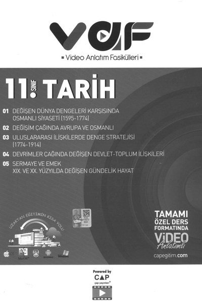 TARİH VİDEO ANLATIM FASİKÜLLERİ