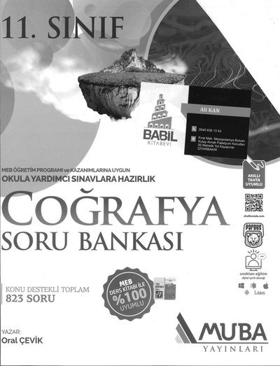 COĞRAFYA SORU BANKASI