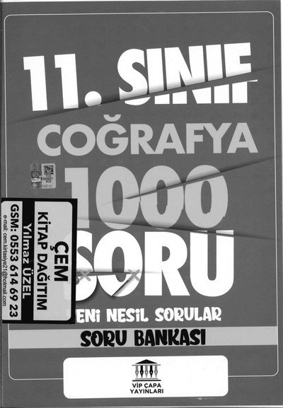 COĞRAFYA 1000 SORU YENİ NESİL SORULAR SORU BANKASI