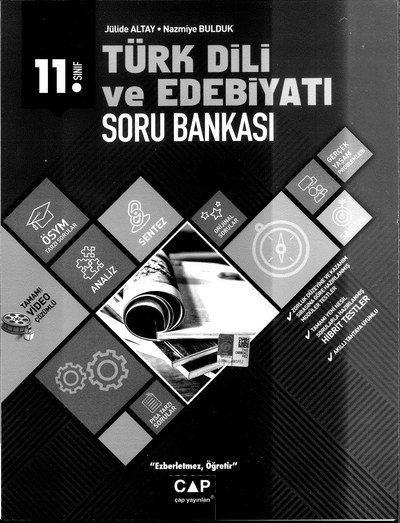 TÜRK DİLİ VE EDEBİYATI SORU BANKASI Limon Fotokopi