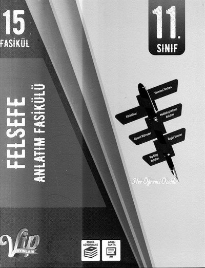 FELSEFE ANLATIM FASİKÜLÜ 15 FASİKÜL