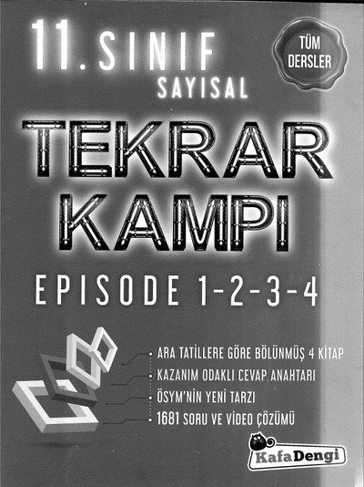 SAYISAL TEKRAR KAMPI EPISODE 1-2-3-4 Limon Fotokopi