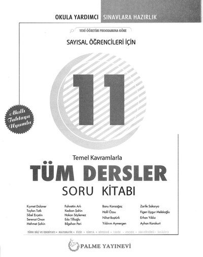 TÜM DERSLER SORU KİTABI TEMEL KAVRAMLARLA Limon Fotokopi