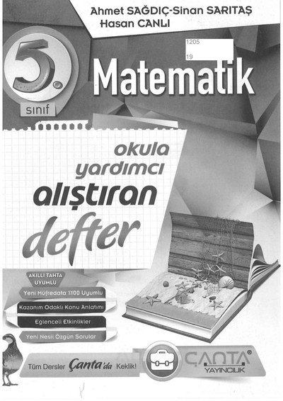 MATEMATİK OKULA YARDIMCI ALIŞTIRAN DEFTER