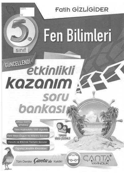 FEN BİLİMLERİ SORU BANKASI Limon Fotokopi
