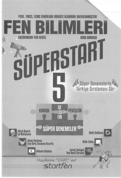 FEN BİLİMLERİ SÜPERSTART Limon Fotokopi