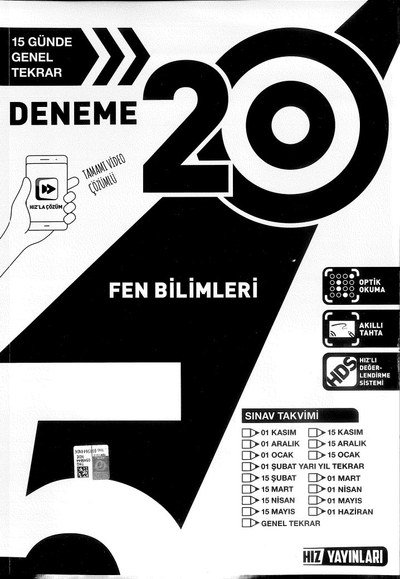 20 DENEME FEN BİLİMLERİ