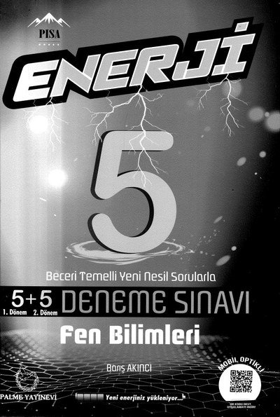 ENERJİ 5+5 DENEME SINAVI FEN BİLİMLERİ
