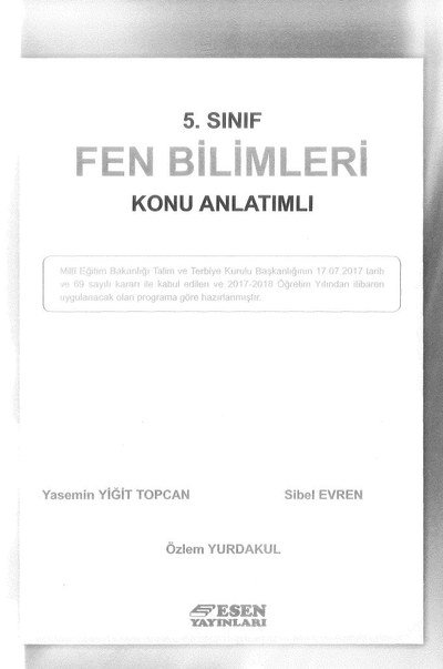 FEN BİLİMLERİ KONU ANLATIMLI Limon Fotokopi