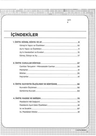 FEN BİLİMLERİ KONU ANLATIM