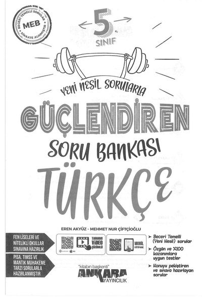 GÜÇLENDİREN SORU BANKASI TÜRKÇE