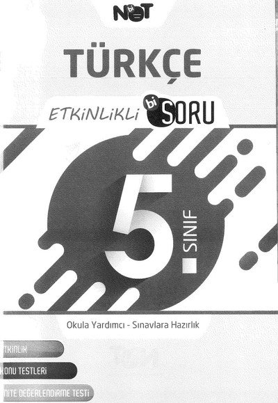 TÜRKÇE ETKİNLİKLİ BİSORU Limon Fotokopi