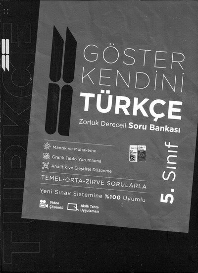 GÖSTER KENDİNİ TÜRKÇE SORU BANKASI