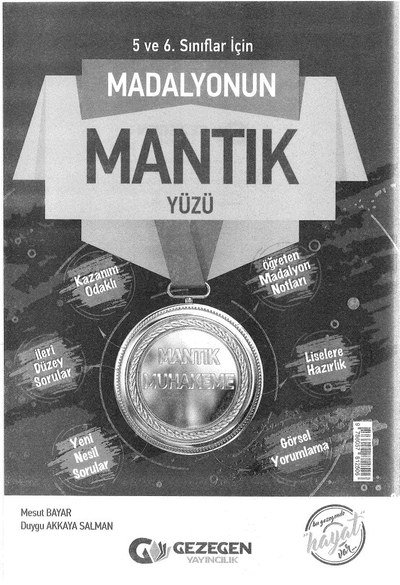 MADALYONUN MANTIK YÜZÜ Limon Fotokopi